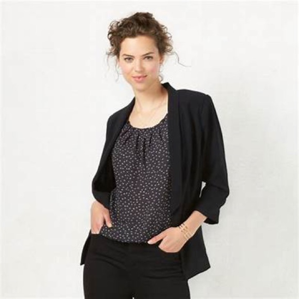 LC black blazer